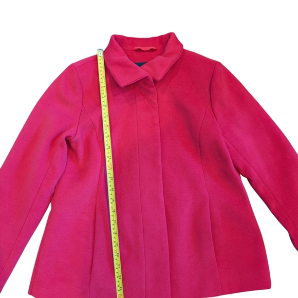 Lands end pink short jacket - 2 Petite - Picture 3 of 8